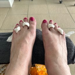 Another fantastic pedicure by Kelly and crew!