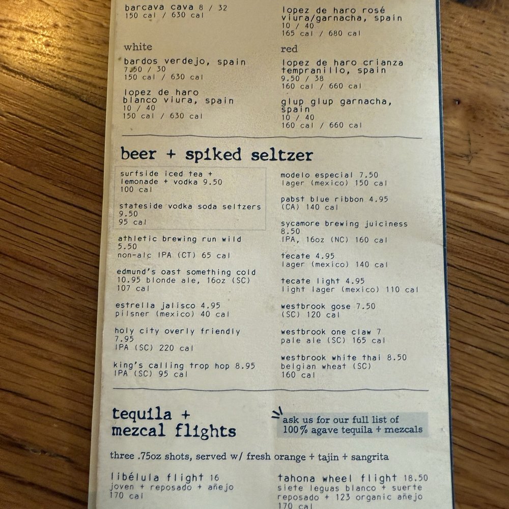 Bartaco - Menu - Tacos Near Me - Charleston, South Carolina Bartaco - Menu - Tacos Near Me - Charleston, South Carolina
