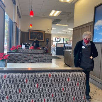 Chick-fil-A - ows a woman in a restaurant - Fast Food Near Me - Winston Salem, North Carolina Chick-fil-A - ows a woman in a restaurant - Fast Food Near Me - Winston Salem, North Carolina