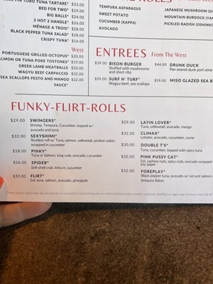 Menu photo 4 Flirt Sushi Lounge Sarasota, FL
