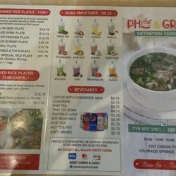 Menu Menu