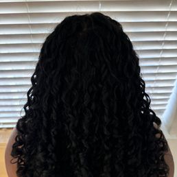 Curly hair cut Curly hair cut