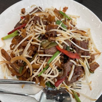 Chef Tony Dim Sum - Beef chow fun was pan fried really well - Dim Sum Near Me - Arcadia, California