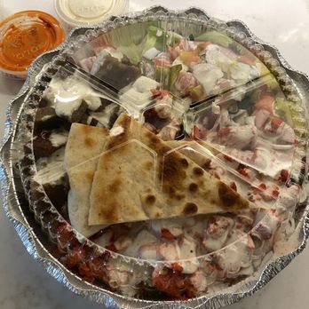 Rice Guys - Chicken and Gyro Combo Platter - Mediterranean Near Me - Falls Church, Virginia Rice Guys - Chicken and Gyro Combo Platter - Mediterranean Near Me - Falls Church, Virginia