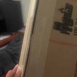 The boxes that were supposed to have my devices in it The boxes that were supposed to have my devices in it