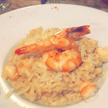 Les Puces des Batignolles - Shrimp risotto....the best I've ever had - French Near Me - Paris, 75