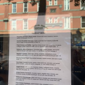 Clinton St. Baking - Menu - Bakeries Near Me - New York, New York Clinton St. Baking - Menu - Bakeries Near Me - New York, New York