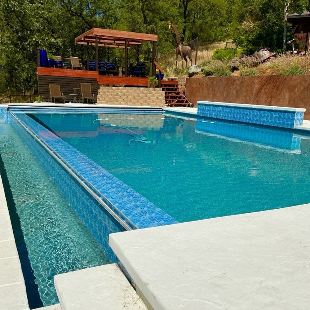 Burkett’s Pool Plastering - Salt water infinity pool - Pool & Hot Tub Service Near Me - Ripon, California Burkett’s Pool Plastering - Salt water infinity pool - Pool & Hot Tub Service Near Me - Ripon, California