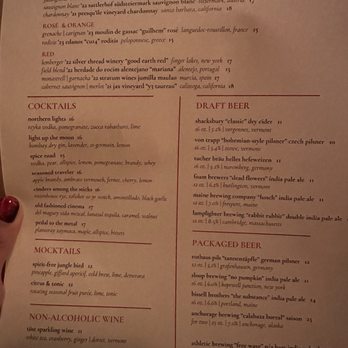 Puritan & Company - Menu Nov 2024 - New American Near Me - Cambridge, Massachusetts