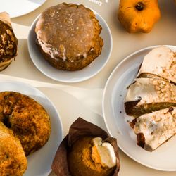 Xapa Coffee & Bakery - House Made Pumkin Bread, Pumpkin Cream Cheese Muffins, Harvest Bagels, Pumpkin Oatmeal Maple Cookie, Toffee Maple Pound Cake