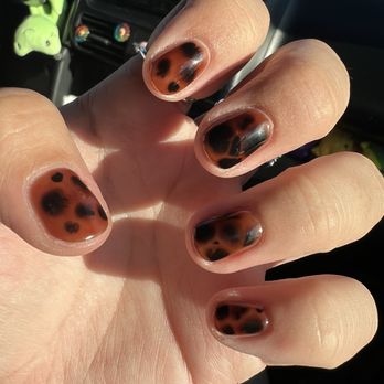 Jas Nail Spa - Tortoise shell nails by Nina(: - Nail Salons Near Me - Union City, California Jas Nail Spa - Tortoise shell nails by Nina(: - Nail Salons Near Me - Union City, California