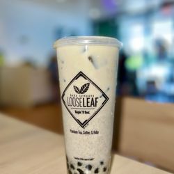 Loose Leaf Boba Co - Black Sesame Ginger Latte