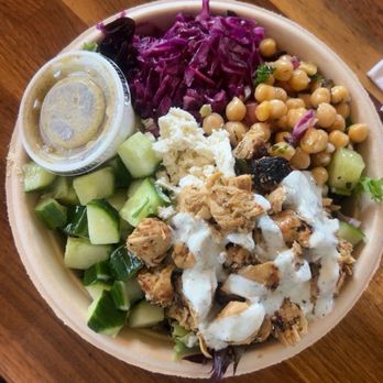 Luna Grill Market Place - Luna Vida Classic Bowl - Greek Near Me - Irvine, California