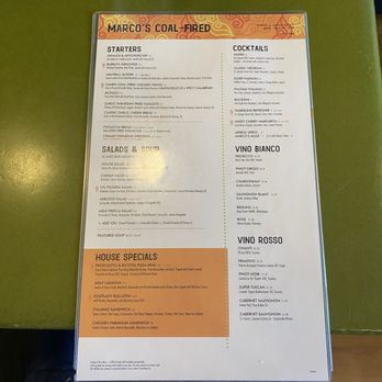 Marco's Coal Fired - Menu - Pizza Near Me - Englewood, Colorado Marco's Coal Fired - Menu - Pizza Near Me - Englewood, Colorado