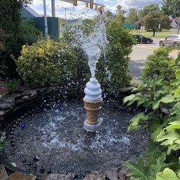 Ice cream fountain Ice cream fountain