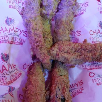 Champy's Famous Fried Chicken - Excellent fried pickles - Southern Near Me - Chattanooga, Tennessee Champy's Famous Fried Chicken - Excellent fried pickles - Southern Near Me - Chattanooga, Tennessee