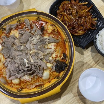 You Like Skewers - Malatang medium with spicy gopchang - Korean Near Me - Annandale, Virginia