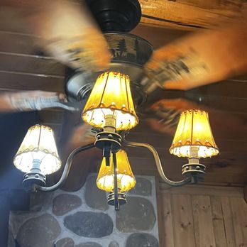 Heart Six Guest Ranch - Lamp cords broken off, different bulbs created poor lighting - Ranches Near Me - Moran, Wyoming Heart Six Guest Ranch - Lamp cords broken off, different bulbs created poor lighting - Ranches Near Me - Moran, Wyoming