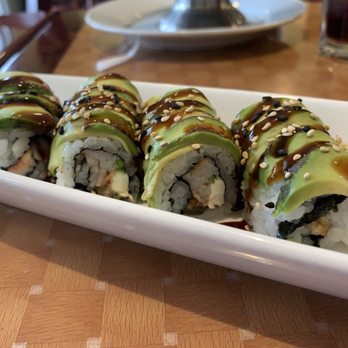 Thai Taste - Green roll (has eel) - Thai Near Me - Cincinnati, Ohio Thai Taste - Green roll (has eel) - Thai Near Me - Cincinnati, Ohio