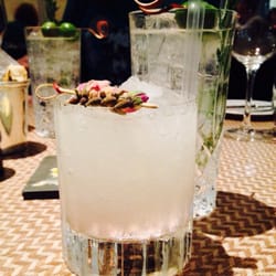 One Canada Square Restaurant and Bar - Just look at these cocktails!