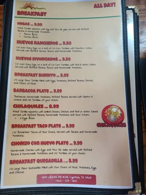 Menu photo 5 Sierra Madre Cypress, TX