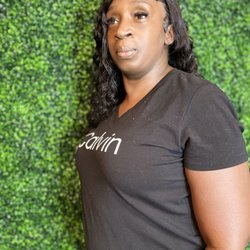 Sophisticated styles - Frontal wig install with adhesive from ear to ear made to look natural as possible.