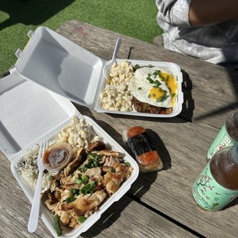 Maui's on Main - Teriyaki Chicken Plate, Teriyaki Spam Musubi, & Loco Moco - Burgers Near Me - San Antonio, Texas