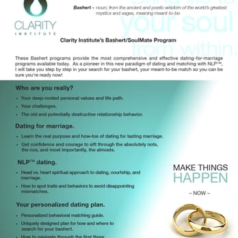 Clarity Institute - Find your lasting loving relationship with NLP. Visit http://nlpclarity.com/bashert-with-nlp/bashert-and-you/ - Life Coach Near Me Clarity Institute - Find your lasting loving relationship with NLP. Visit http://nlpclarity.com/bashert-with-nlp/bashert-and-you/ - Life Coach Near Me