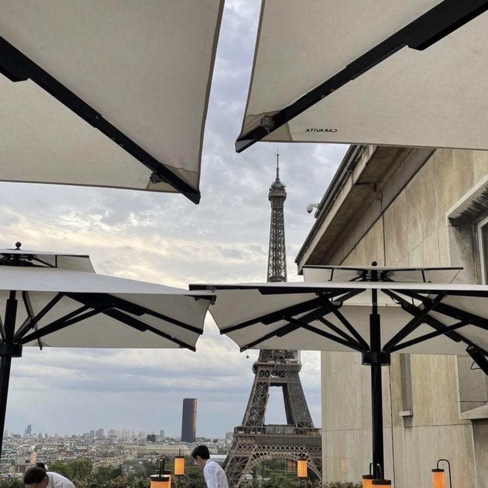 Girafe - The view from the outside patio - French Near Me - Paris, 75