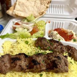 Holyland Restaurant and Catering - Kefta kebab plate