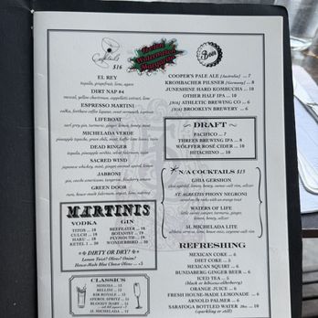 Five Leaves - Menu - New American Near Me - Brooklyn, New York Five Leaves - Menu - New American Near Me - Brooklyn, New York