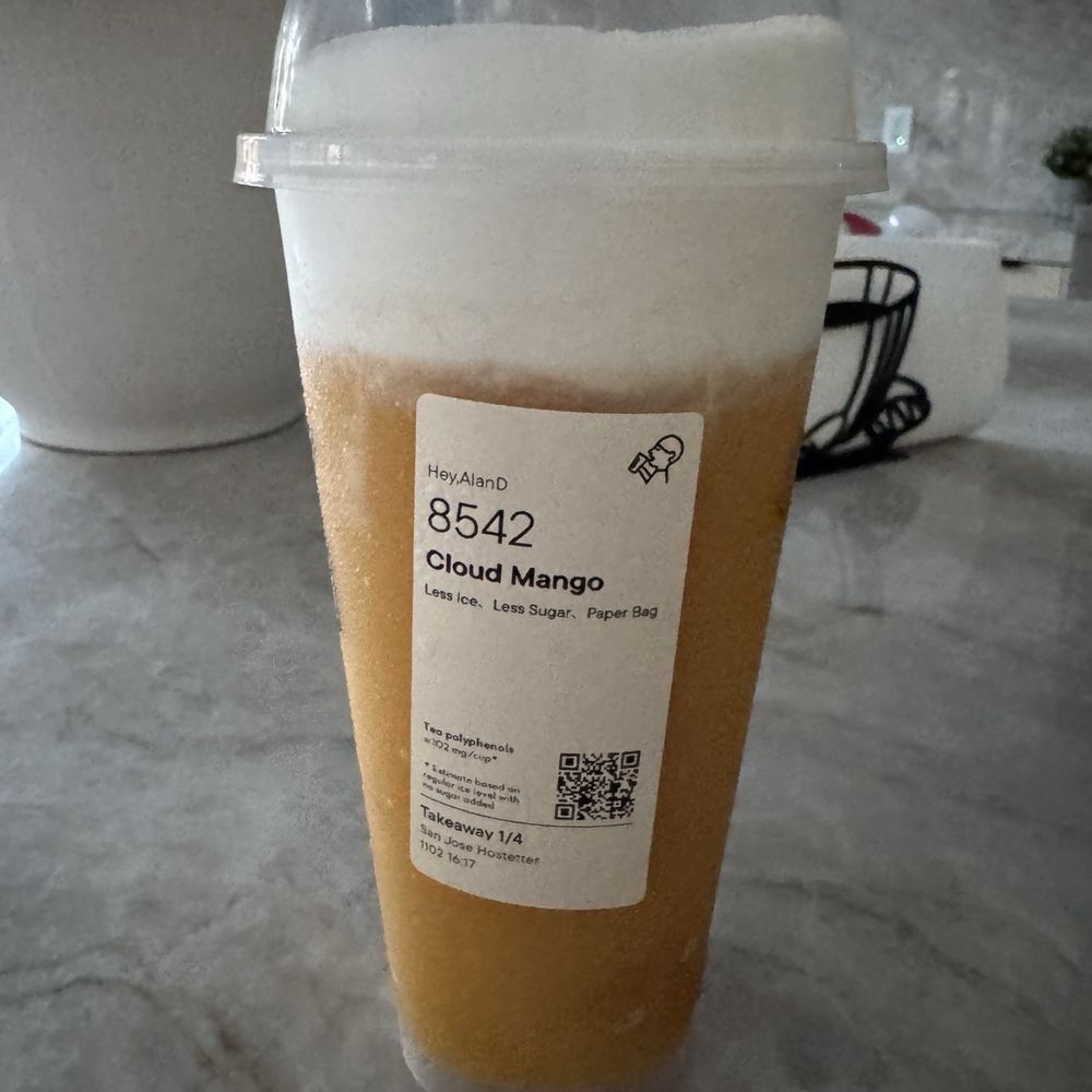 HEYTEA - Cloud Mango - Bubble Tea Near Me - San Jose, California HEYTEA - Cloud Mango - Bubble Tea Near Me - San Jose, California