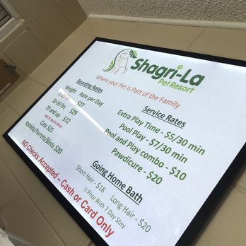 Shagri-La Pet Resort - Where you pet is a Part of the Family! So true! They take the best care of your pets! - Pet Sitting Near Me - Parrish, Florida