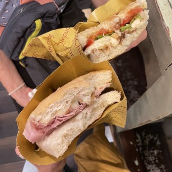 SandwiChic - Top sandwich - veggie, bottom sandwich - prosciutto - Sandwiches Near Me - Florence, FI