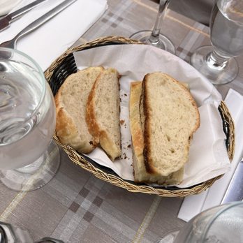 La Bella Vita - Complimentary bread- so good!! - Italian Near Me - New York, New York