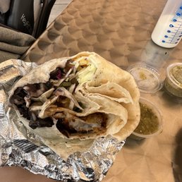 White Fish Burrito White Fish Burrito