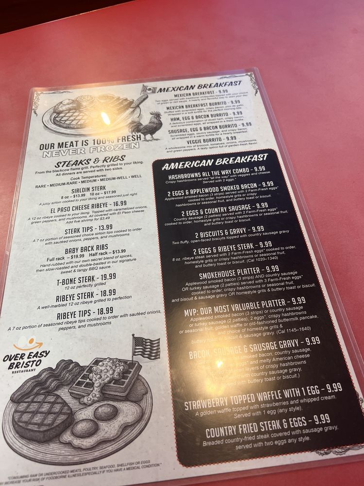 Over Easy Bistro Logo