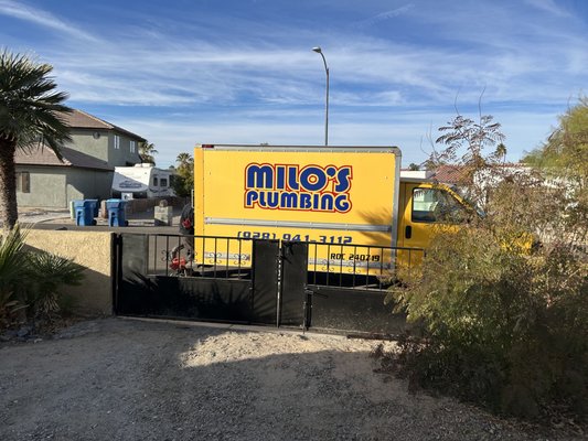 Milo's Plumbing Logo