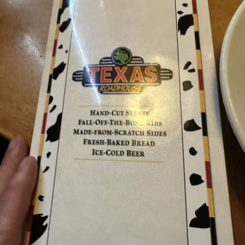 Texas Roadhouse - Menu - Steakhouses Near Me - Wichita Falls, Texas