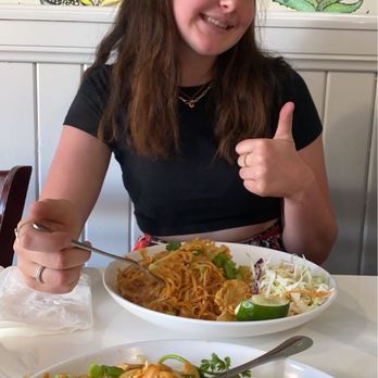 Thai Plate - Pad Thai with chicken - Thai Near Me - Jackson, Wyoming Thai Plate - Pad Thai with chicken - Thai Near Me - Jackson, Wyoming