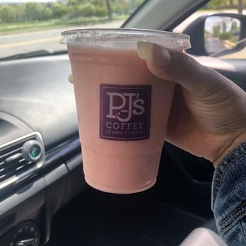 PJ's Coffee - Medium frozen strawberry lemonade! - Coffee & Tea Near Me - Bowie, Maryland