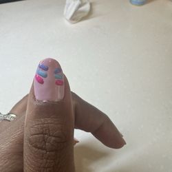 Tip Top Nails - This is what they did.
