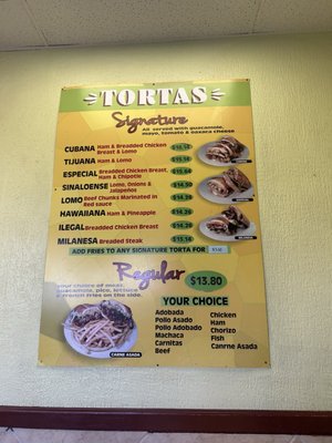 Menu photo 4 Sarai's Taco Shop Chula Vista, CA