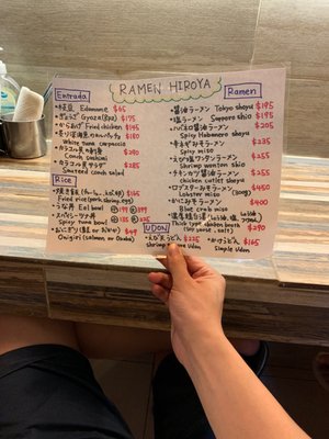Menu photo 1 Hiroya Cancún, ROO Menu photo 1 Hiroya Cancún, ROO