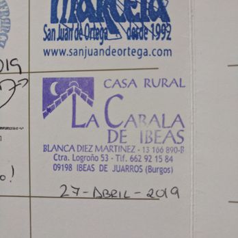 La Cabala de Ibeas - Get your sello - Vacation Rentals Near Me - Ibeas de Juarros, BU