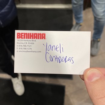 Benihana - Encino - Name of the RUDE employee - Sushi Bars Near Me - Encino, California Benihana - Encino - Name of the RUDE employee - Sushi Bars Near Me - Encino, California