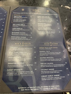 Menu photo 1 Blue Sunday Bar & Grill Laurel, MD