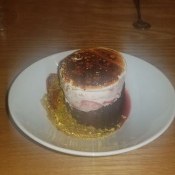 Crush Bistro - Featured dessert special, marshmallow topping, pistachio ice cream, strawberries - New American Near Me - Anchorage, Alaska Crush Bistro - Featured dessert special, marshmallow topping, pistachio ice cream, strawberries - New American Near Me - Anchorage, Alaska