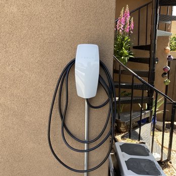 VoltBros Electric Inc. - Tesla wall charger on a 60amp breaker - Electricians Near Me - Carson, California VoltBros Electric Inc. - Tesla wall charger on a 60amp breaker - Electricians Near Me - Carson, California