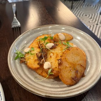 Olin Bar & Kitchen - Potatas Bravas - New American Near Me - Detroit, Michigan Olin Bar & Kitchen - Potatas Bravas - New American Near Me - Detroit, Michigan